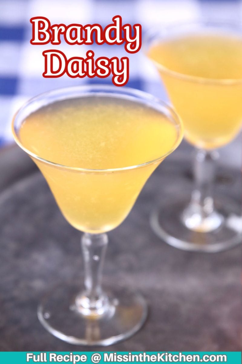 Brandy Daisy with text overlay