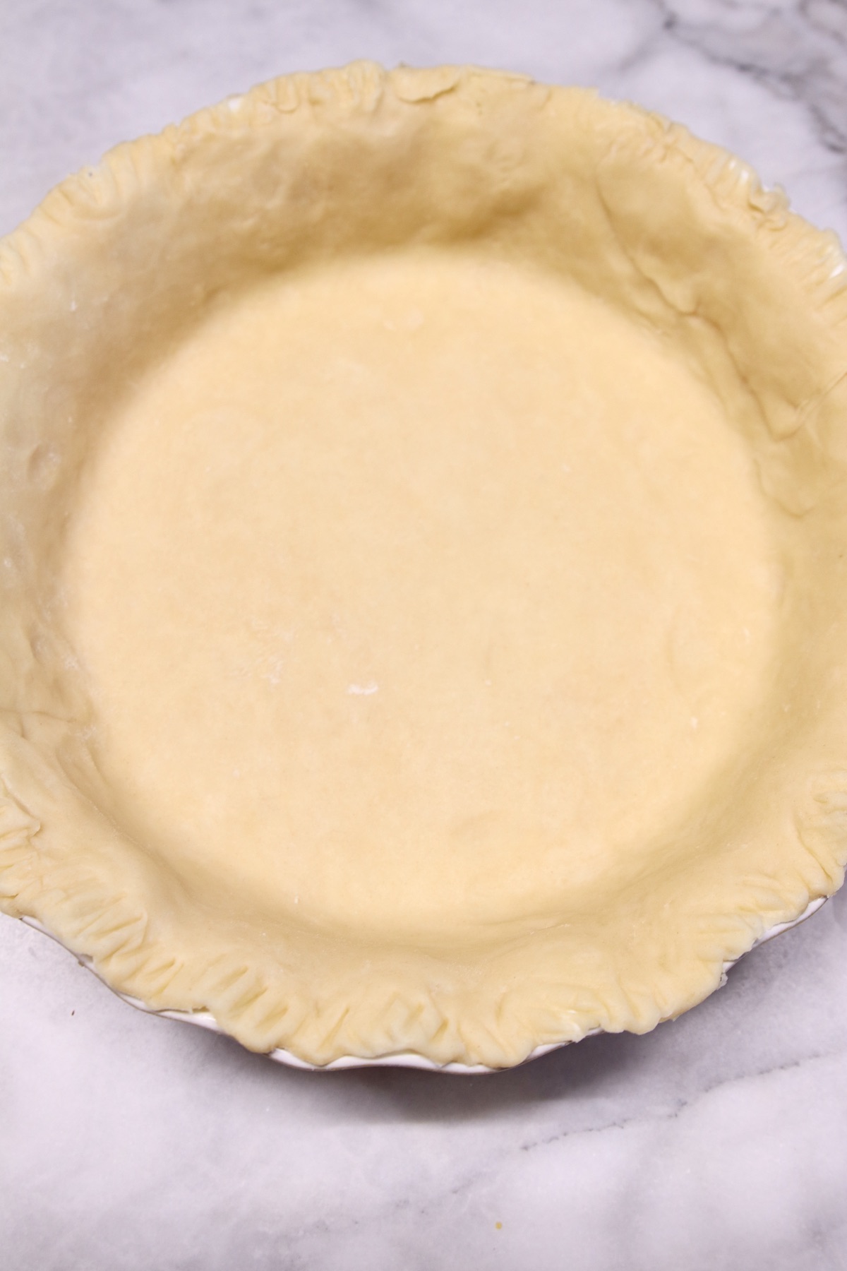 pie crust in a pie plate