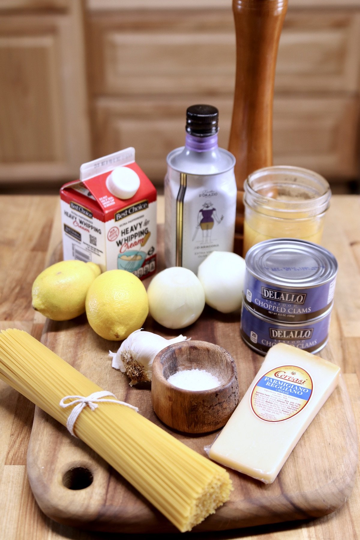 pasta with clam sauce ingredients