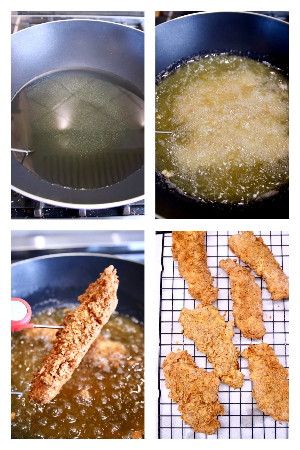 frying chicken tenders