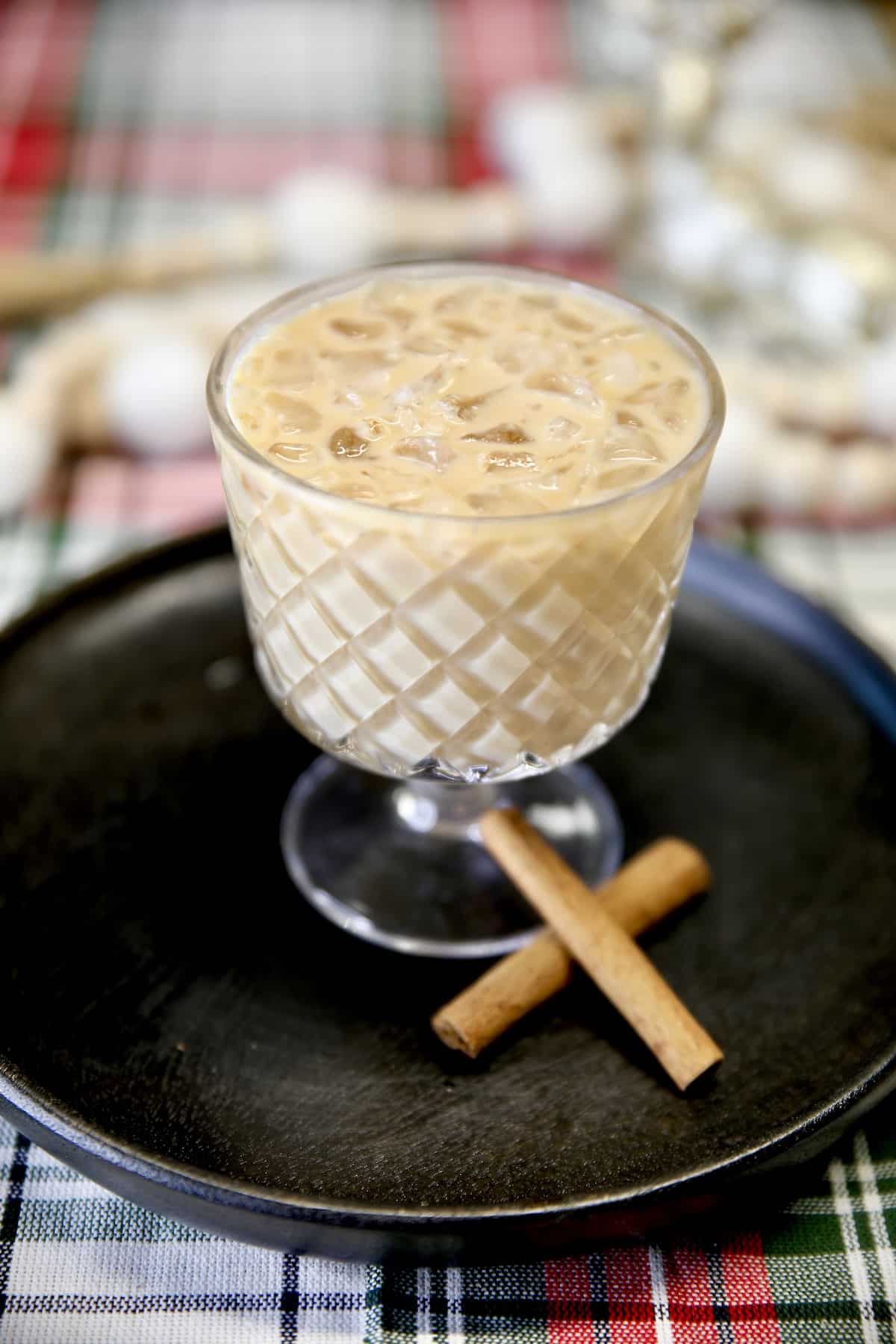 Mixed White Russian Cocktail.