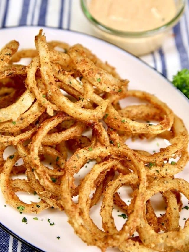 Fried Onion Rings Recipe
