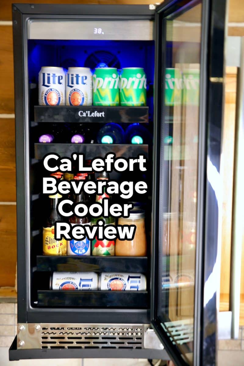 Ca'Lefort Beverage Cooler Review with text overlay.