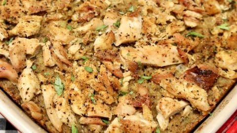 Cornbread Dressing with Chicken Cornbread Dressing with Chicken